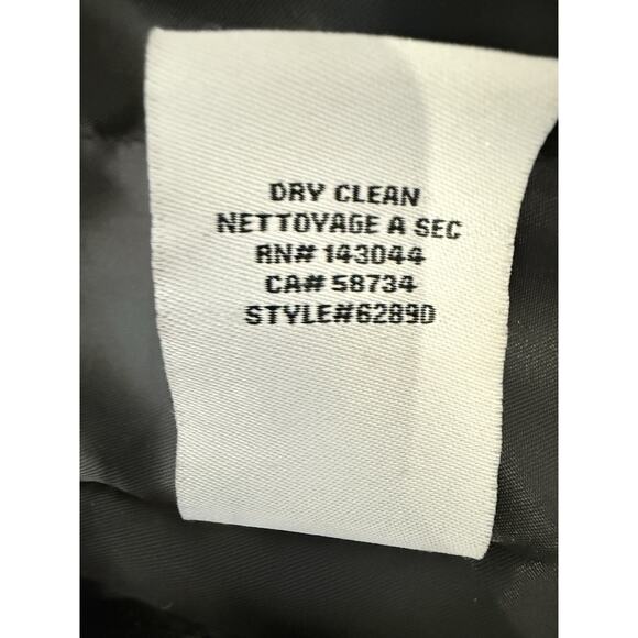 Belle Badgley Mischka Women's Medium Parka Jacket Black Leopard Faux Fur Hood - Picture 10 of 16